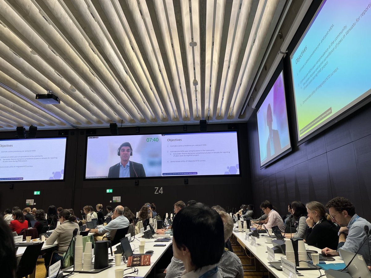 Bridges to Development (@bridges2develop) on Twitter photo We're at <a href="/WHO/">World Health Organization (WHO)</a> 's 2nd global skin NTDs meeting and proud to be hearing from two countries that we've supported through the <a href="/TakedaPharma/">Takeda</a> funded Pacific Integrated NTD Elimination Project (PINE), PNG and Vanuatu. <a href="/KirbyInstitute/">Kirby Institute, UNSW</a> #beatNTDs We're at <a href="/WHO/">World Health Organization (WHO)</a> 's 2nd global skin NTDs meeting and proud to be hearing from two countries that we've supported through the <a href="/TakedaPharma/">Takeda</a> funded Pacific Integrated NTD Elimination Project (PINE), PNG and Vanuatu. <a href="/KirbyInstitute/">Kirby Institute, UNSW</a> #beatNTDs