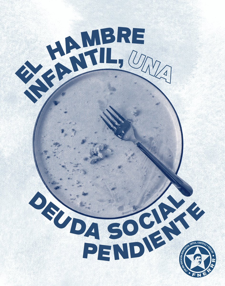 𝐄𝐥 𝐡𝐚𝐦𝐛𝐫𝐞 𝐢𝐧𝐟𝐚𝐧𝐭𝐢𝐥, 𝐮𝐧𝐚 𝐝𝐞𝐮𝐝𝐚 𝐬𝐨𝐜𝐢𝐚𝐥 𝐩𝐞𝐧𝐝𝐢𝐞𝐧𝐭𝐞: 𝐅𝐍𝐄𝐑𝐑𝐑

•Estudiantes exigen políticas públicas eficaces para garantizar el acceso de la niñez a una alimentación digna y nutritiva.

🌐 Léelo completo en: bit.ly/4iG4sA5