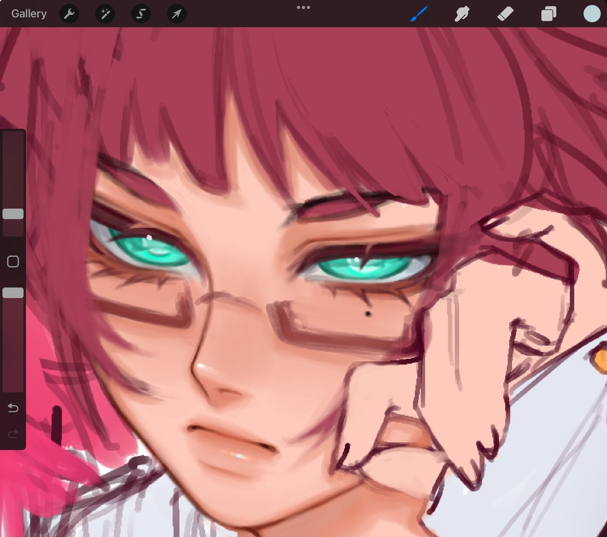 finally rendering her after 8274938394 years