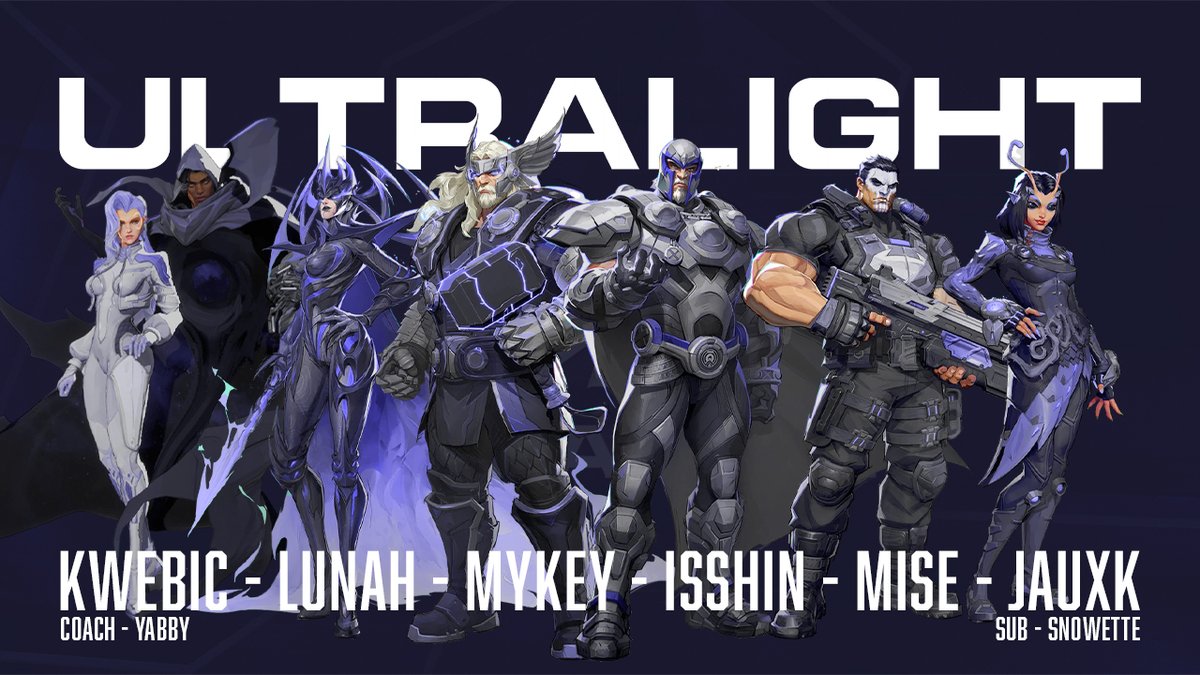 Introducing <a href="/eUltraLightMR/">UltraLight Marvel Rivals</a>. The Marvel Rivals side of all things UltraLight Marvel.

<a href="/Rivals_Comp/">Marvel Rivals Tournaments</a> <a href="/MarvelRivalsLFT/">Marvel Rivals LFP/LFT</a>