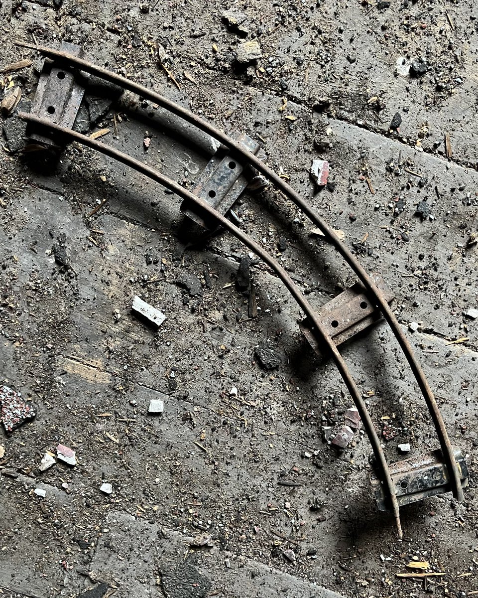 thekeyholehouse's tweet photo. Someone’s treasure has been hiding in the attic for one-hundred-years. A single piece of weathered, rusty, train track made an appearance on the weekend. I picked up this extraordinary connection to the past and I could feel a child’s eyes sparkling with excitement. https://t.co/cx306rbl8S