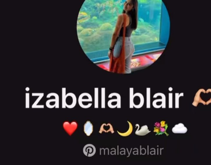 Presidentmemer's tweet photo. Sophie Rain real name is Izabella Blair and has been lying about her age 20 when she is 23 years old, not sure why she’d lie about her age? https://t.co/f2w9UiJJVV