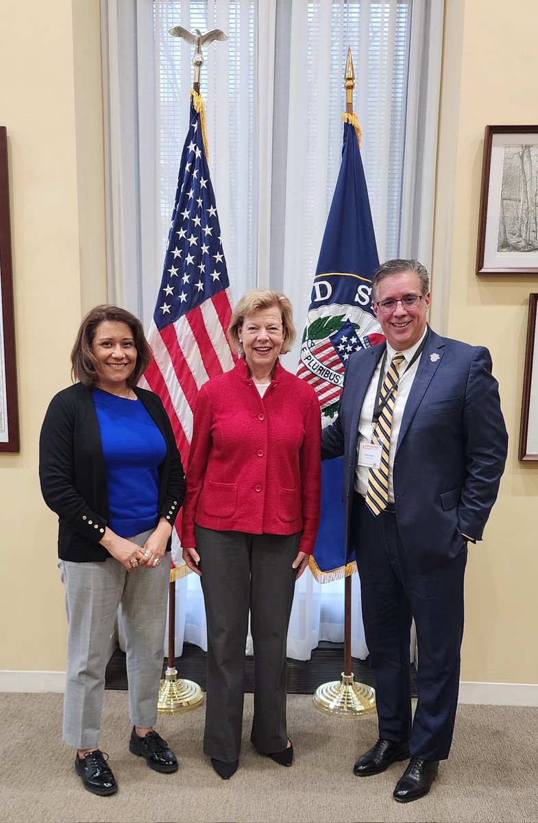 Thank you <a href="/SenatorBaldwin/">Sen. Tammy Baldwin</a> for your unwavering support for our nation's founding principles, for those serving in the US Military who defend them, and for always defending the gift of human dignity granted to each of us from the Lord above!