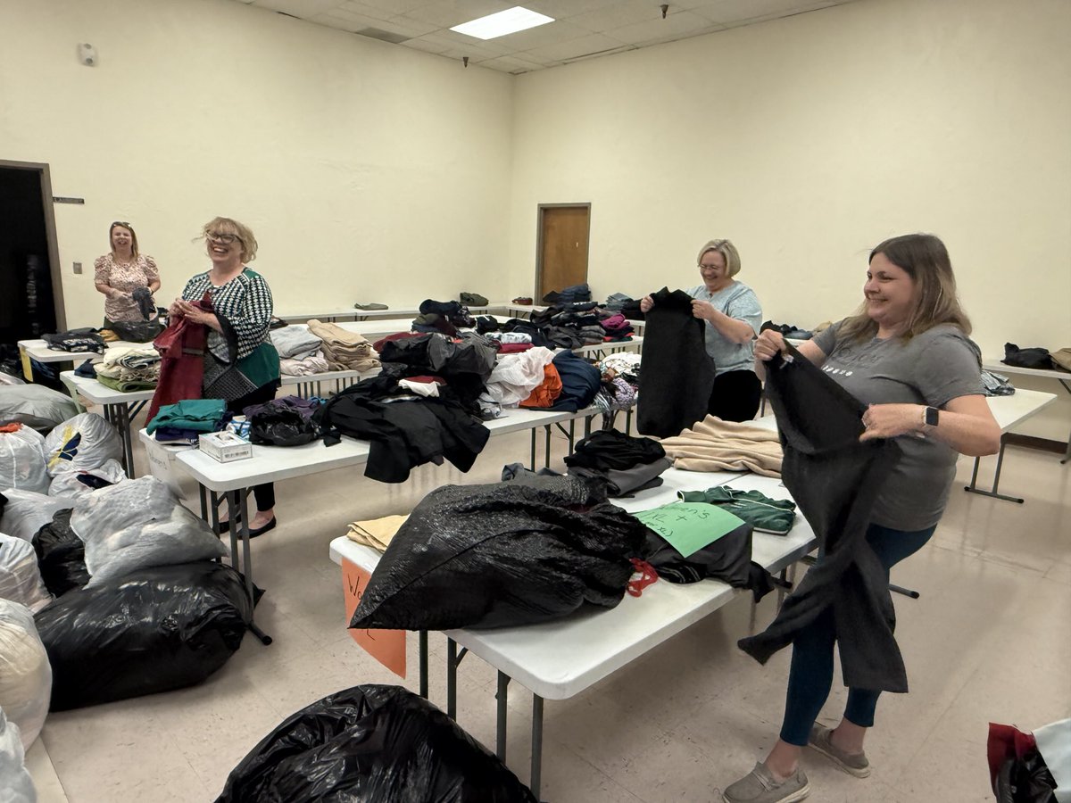Heather Bohaty (@derbysupt) on Twitter photo Volunteers helping tonight to prepare for the upcoming charitable garage sale to support <a href="/DerbySchoolsKS/">Derby Public Schools</a> Feed A Hungry Child/Community Assistance Fund which will be held June 5-7. The next drop off is on April 9 from 4:30 to 6:30 PM at 222 E. Madison. Volunteers helping tonight to prepare for the upcoming charitable garage sale to support <a href="/DerbySchoolsKS/">Derby Public Schools</a> Feed A Hungry Child/Community Assistance Fund which will be held June 5-7. The next drop off is on April 9 from 4:30 to 6:30 PM at 222 E. Madison.