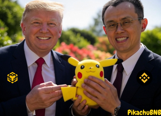 <a href="/worldlibertyfi/">WLFI</a> <a href="/realDonaldTrump/">Donald J. Trump</a> and <a href="/cz_binance/">CZ 🔶 BNB</a> after this announcement 😄😃

<a href="/BNBCHAIN/">BNB Chain</a> is going to be the BIGGEST chain our space has