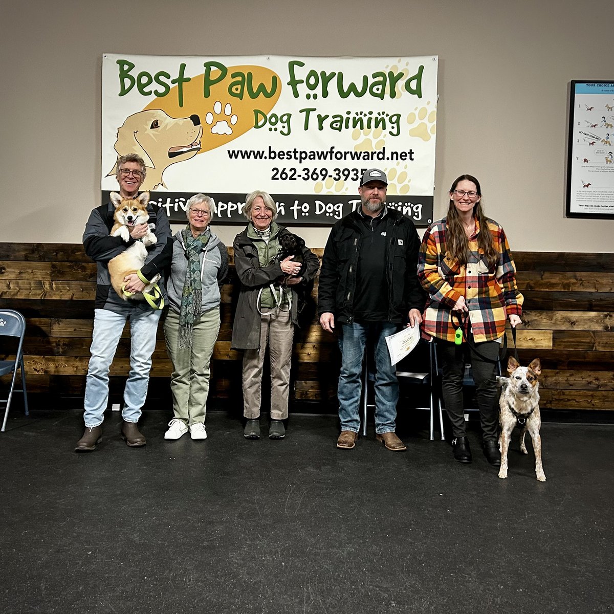 bestpawforwardw's tweet image. Congrats #BasicManners grads! These teams focused on building a strong bond together while learning and practicing essential cues and addressing and implementing positive reinforcement solutions for common unwanted behaviors. #GradPhotos #Dogs #Coaching #RewardBasedTraining