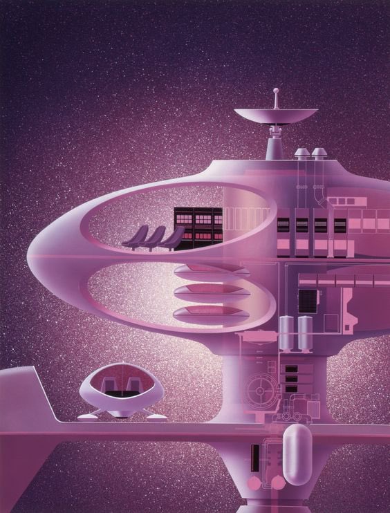 retroscifiart's tweet photo. The art of Japanese illustrator Nagaoka Shūsei (1936 – 2015) https://t.co/ZQdMbnL3W1