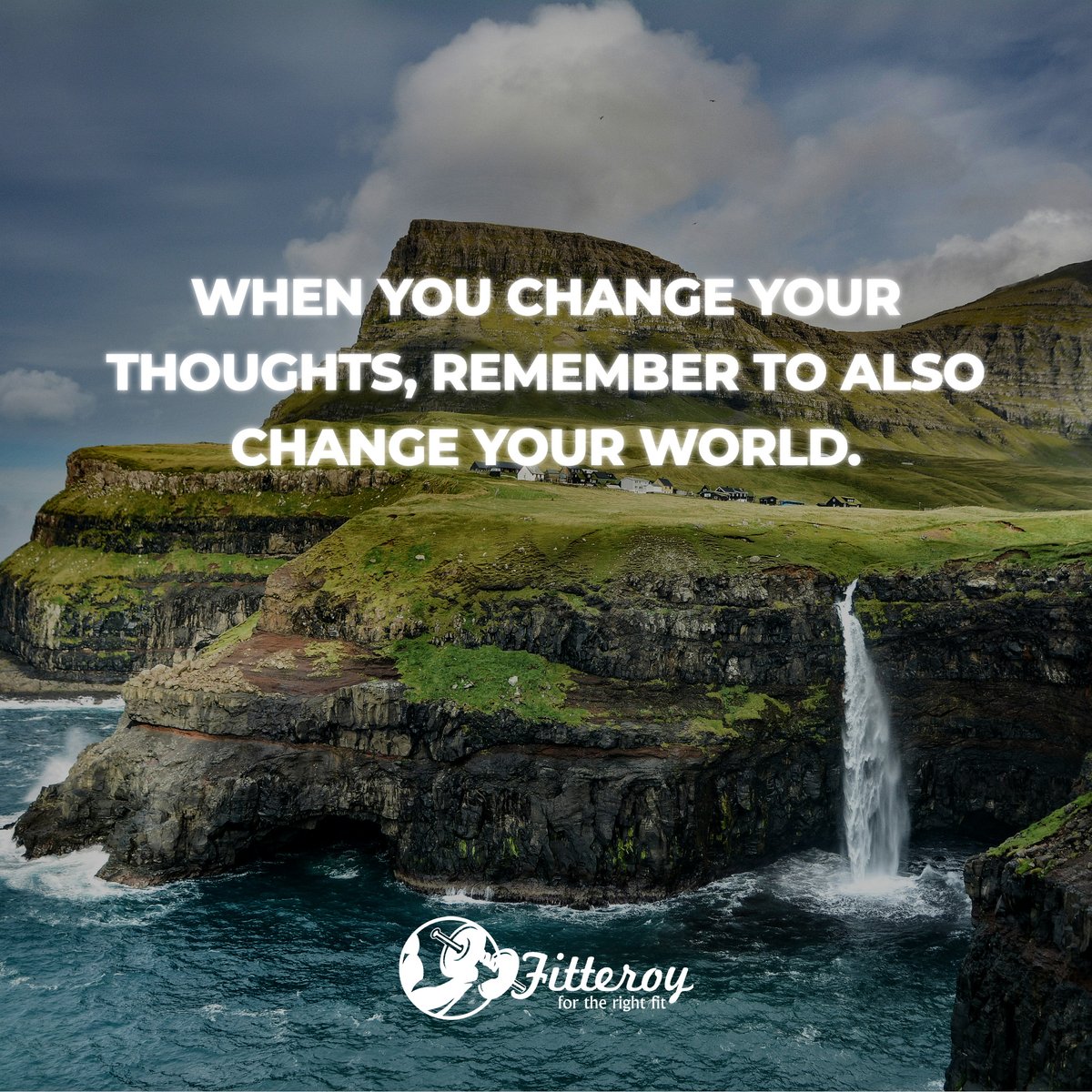 fitteroy's tweet photo. When you change your thoughts, remember to also change your world.💪💪💪
#workoutmotivation #workonyourself #motivationalquotes #inspirationalquotes #noexcuses #Fortherightfit https://t.co/GPdxl1rABS