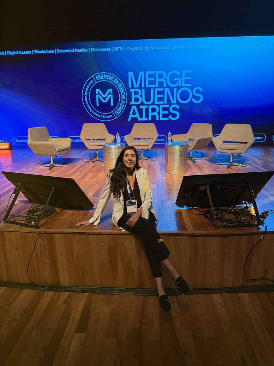 Hoy en <a href="/mmerge_io/">MERGE Madrid & São Paulo</a> 
Feliz de volver a los eventos crypto 🚀
