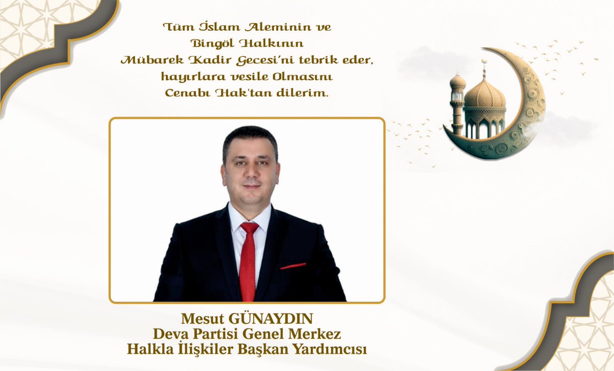 bingolxhaber.com/tebrik-mesaji-…

<a href="/mesutgunaydin12/">Mesut Günaydın</a> <a href="/serdarKaan12/">serdar Kaan</a> <a href="/onurdemirag_/">Onur Demirağ</a> <a href="/mehmetalay1212/">Mehmet ALAY</a>