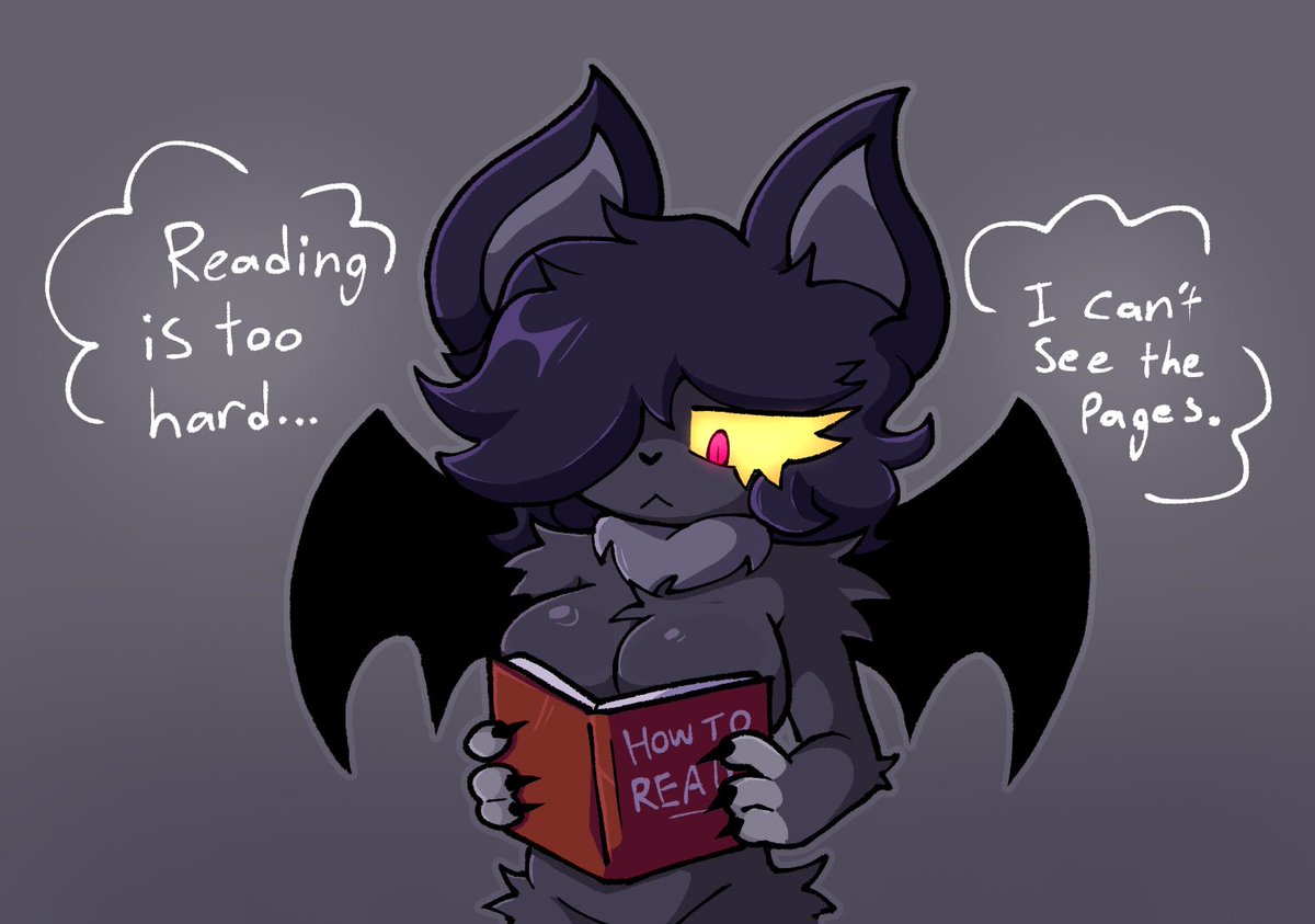 that is not how you read you stupid bat