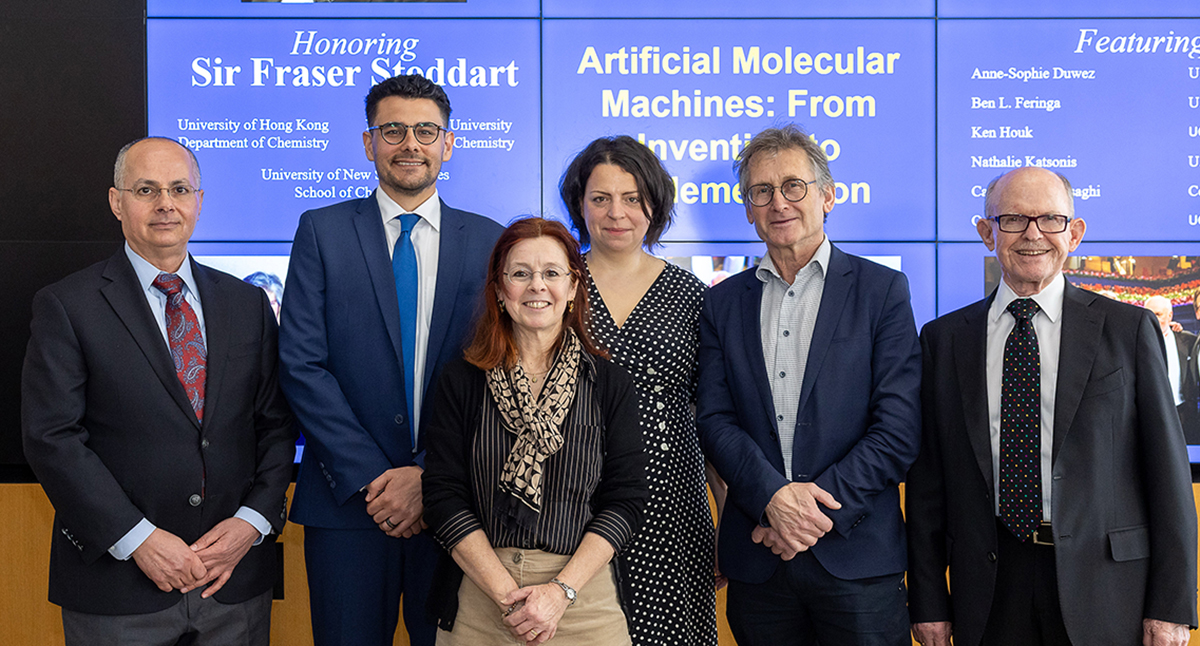 UCLA Chem & Biochem (@uclachem) on Twitter photo On 3/21, we celebrated the life of Sir Fraser Stoddart <a href="/sirfrasersays/">Fraser Stoddart</a> with a symposium featuring talks by Omar Yaghi, Cameron Movassaghi, Anne-Sophie Duwez, Nathalie Katsonis, Ben Feringa & Ken Houk. More photos to come soon! <a href="/FeringaLab/">Feringa Lab</a> <a href="/houk1000/">Ken Houk</a> <a href="/UCLA/">UCLA</a> seaborg.ucla.edu On 3/21, we celebrated the life of Sir Fraser Stoddart <a href="/sirfrasersays/">Fraser Stoddart</a> with a symposium featuring talks by Omar Yaghi, Cameron Movassaghi, Anne-Sophie Duwez, Nathalie Katsonis, Ben Feringa & Ken Houk. More photos to come soon! <a href="/FeringaLab/">Feringa Lab</a> <a href="/houk1000/">Ken Houk</a> <a href="/UCLA/">UCLA</a> seaborg.ucla.edu