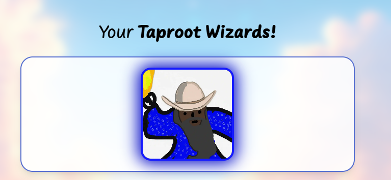 makva_eth's tweet photo. I may not have the best wizard, but he's still mine, this cowboy will be with me for a long time
@TaprootWizards @udiWertheimer https://t.co/Eh7SXThedc