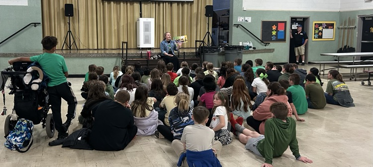 WestsideEl's tweet photo. March is Cerebral Palsy Awareness Month. Today, our 4th graders had the opportunity to learn more about one of our friends at school who has CP. https://t.co/Ta5gFxHPyl
