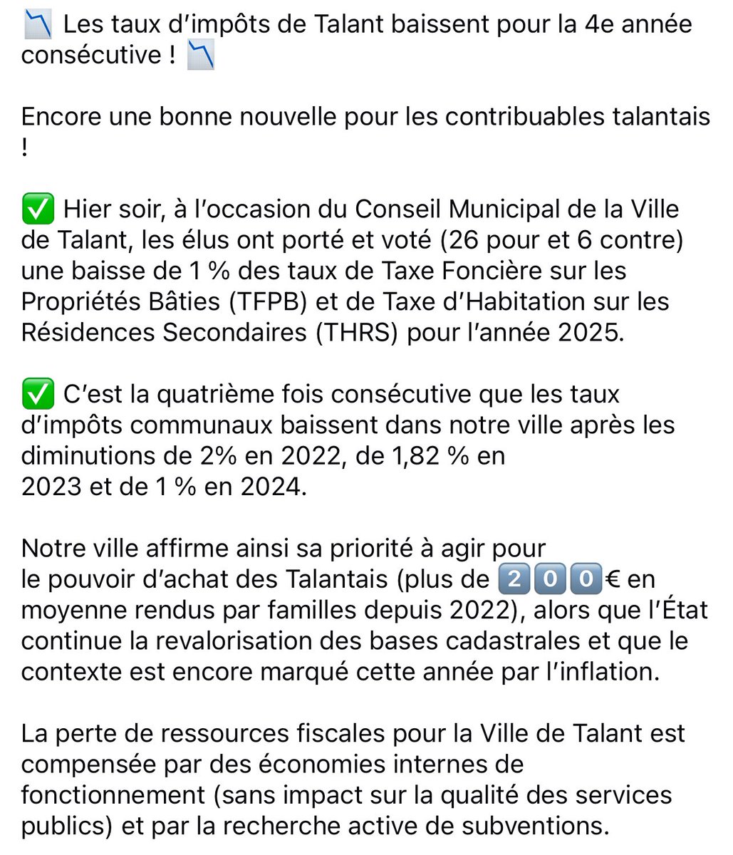 Ville de Talant tweet media