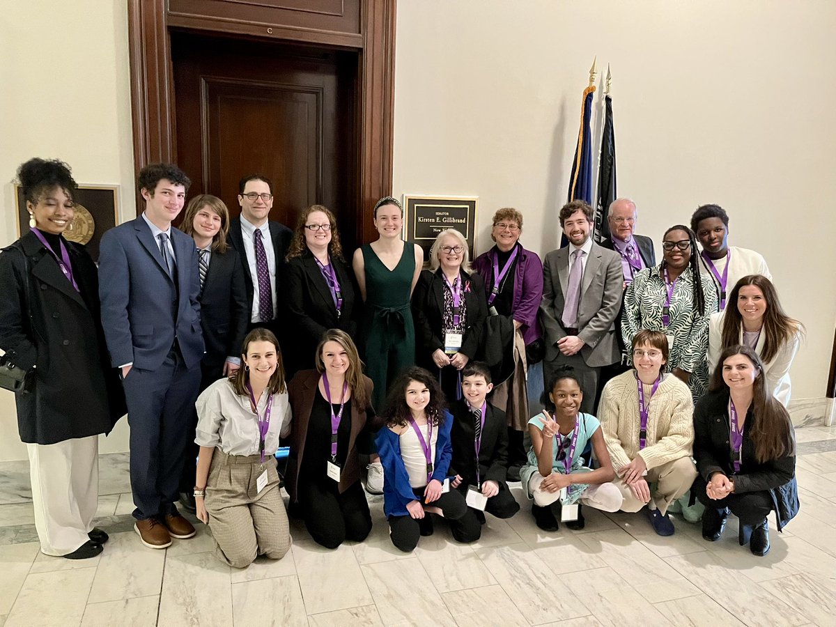 JessicaCohnPA_C's tweet photo. Thank you to Catherine Paul- LC for @gillibrandny for meeting with Team NY at #HOH2025 last week.  We appreciate Sen Gillibrand’s continued support for initiatives that will help NYers that live with debilitating headache disorders.
#SafeStepAct
#NIH
#VAHCoE https://t.co/Q84HSTy0xc