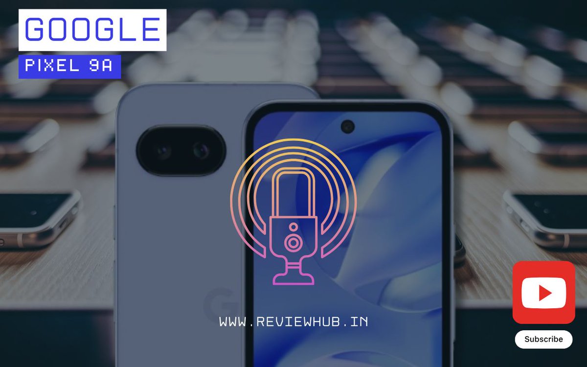 ReviewHub_in's tweet image. Discover the #GooglePixel9A in this episode of #TechDose by #ReviewHub! Dubbed the &apos;Flagship Killer,&apos; Google’s latest smartphone brings premium features like the #TensorG4 chip, a stunning 48MP camera, and a sleek design at an unbeatable price. 
 youtu.be/RJcx28Mecx4
#pixel9a