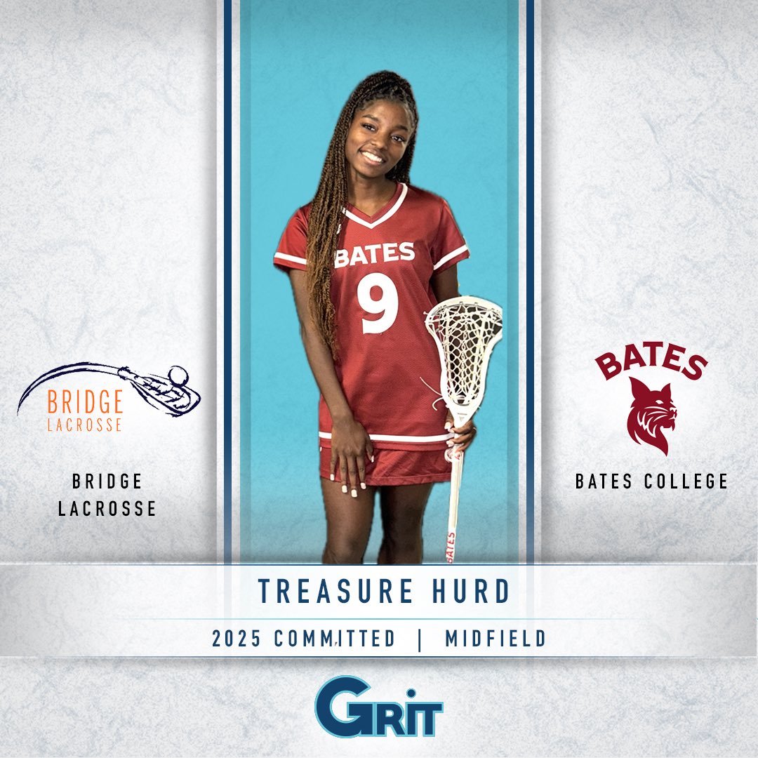 Congratulations to Treasure Hurd (‘25,M, Bridge Lacrosse) on her commitment to Bates College!

#PlayGRITLax