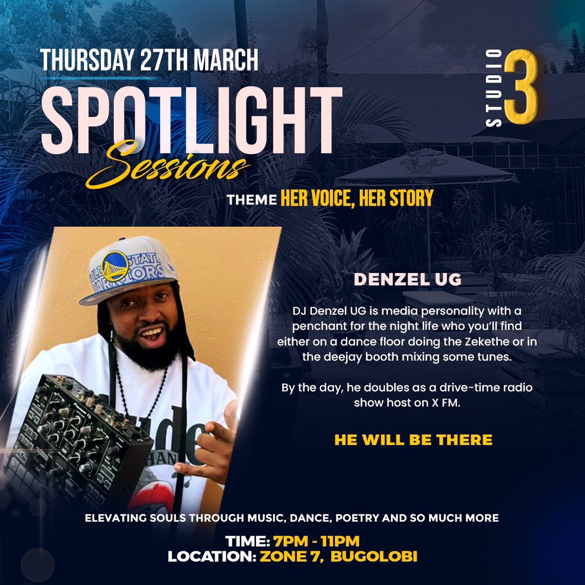trroystudios's tweet image. The Man on the Mix is none other than DJ Denzel!🥳
@DenzelUG 

Come through for some nice music tunes throughout the night!✨🔥