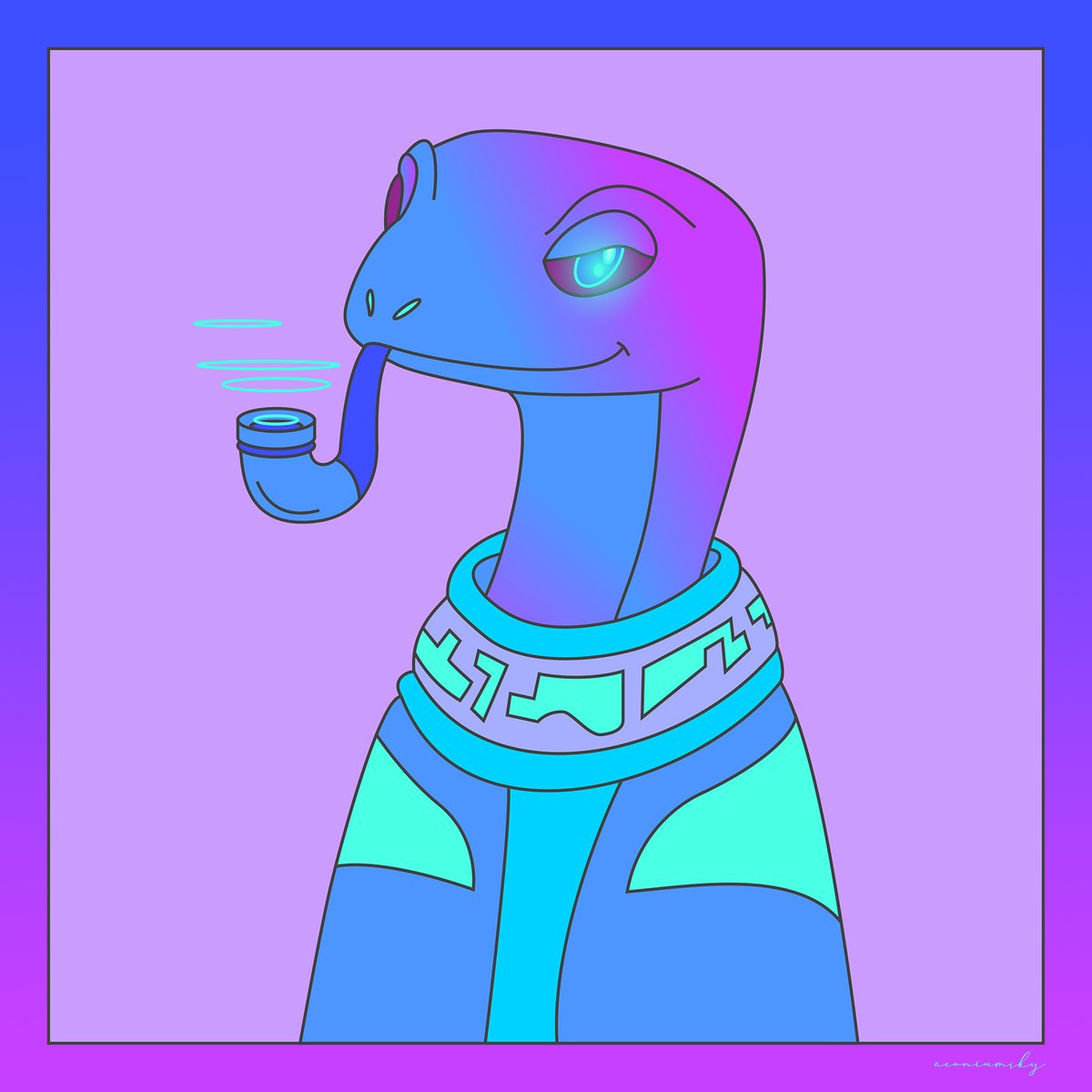 A chill afternoon to you! 🐍