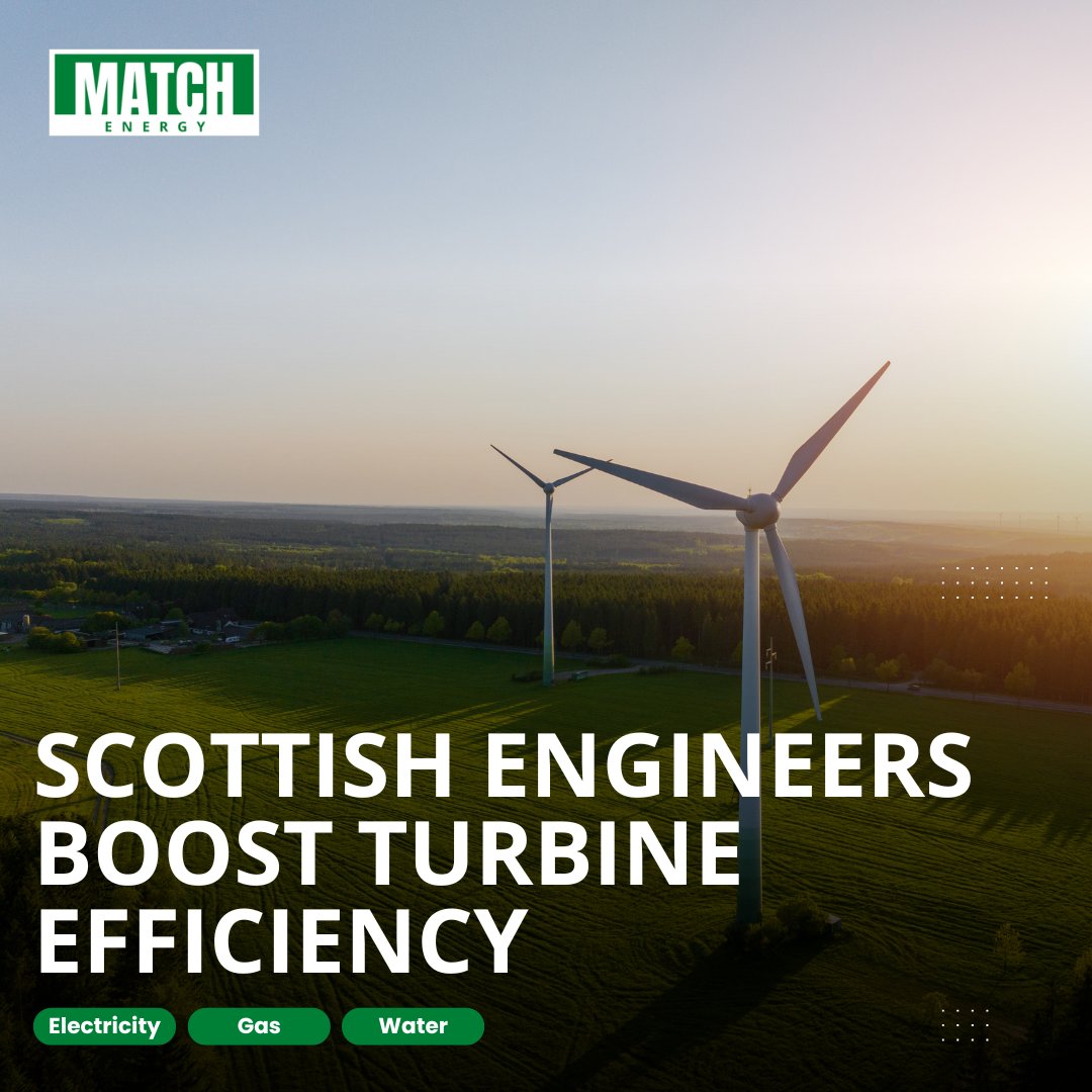 A pair of engineers from Scotland have discovered a way to enhance turbine efficiency without the need for redesigning them 🔋💡

Read here: match-energy.co.uk/wind-turbine-e…

#Energy #Gas #Electricity #Water