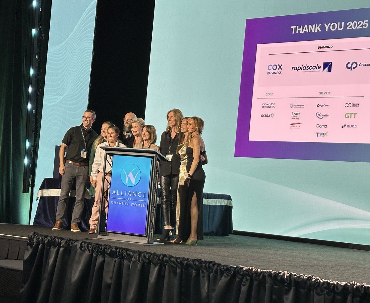Congratulations RingCentral for earning the 2024 ACW Community Champion Sponsor Award, which celebrates sponsor companies that actively share their expertise, inspire change and create meaningful connections.

#ACW #AllianceofChannelWomen #ACWConnectLive #ChannelPartners