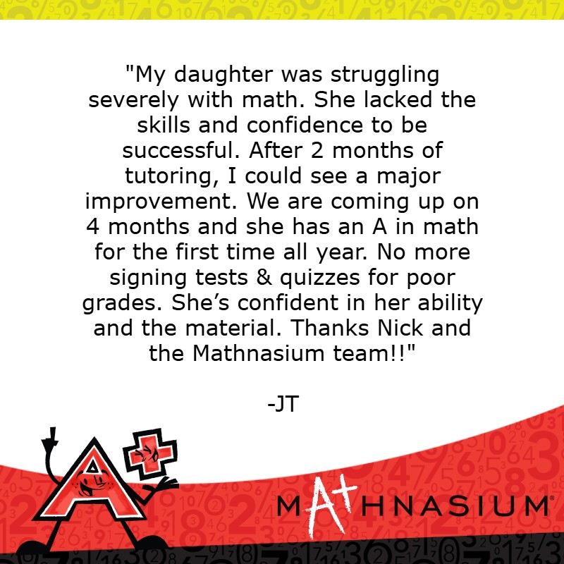 hersheymath's tweet photo. Testimonial Tuesday !

We are thrilled to see the incredible progress our students make, and we're so proud of this student's success! 

Contact Mathnasium of Hershey today and see the difference for yourself!

#TestimonialTuesday #ConfidenceInMath #Mathnasium_of_Hershey https://t.co/y0blwsZ83t