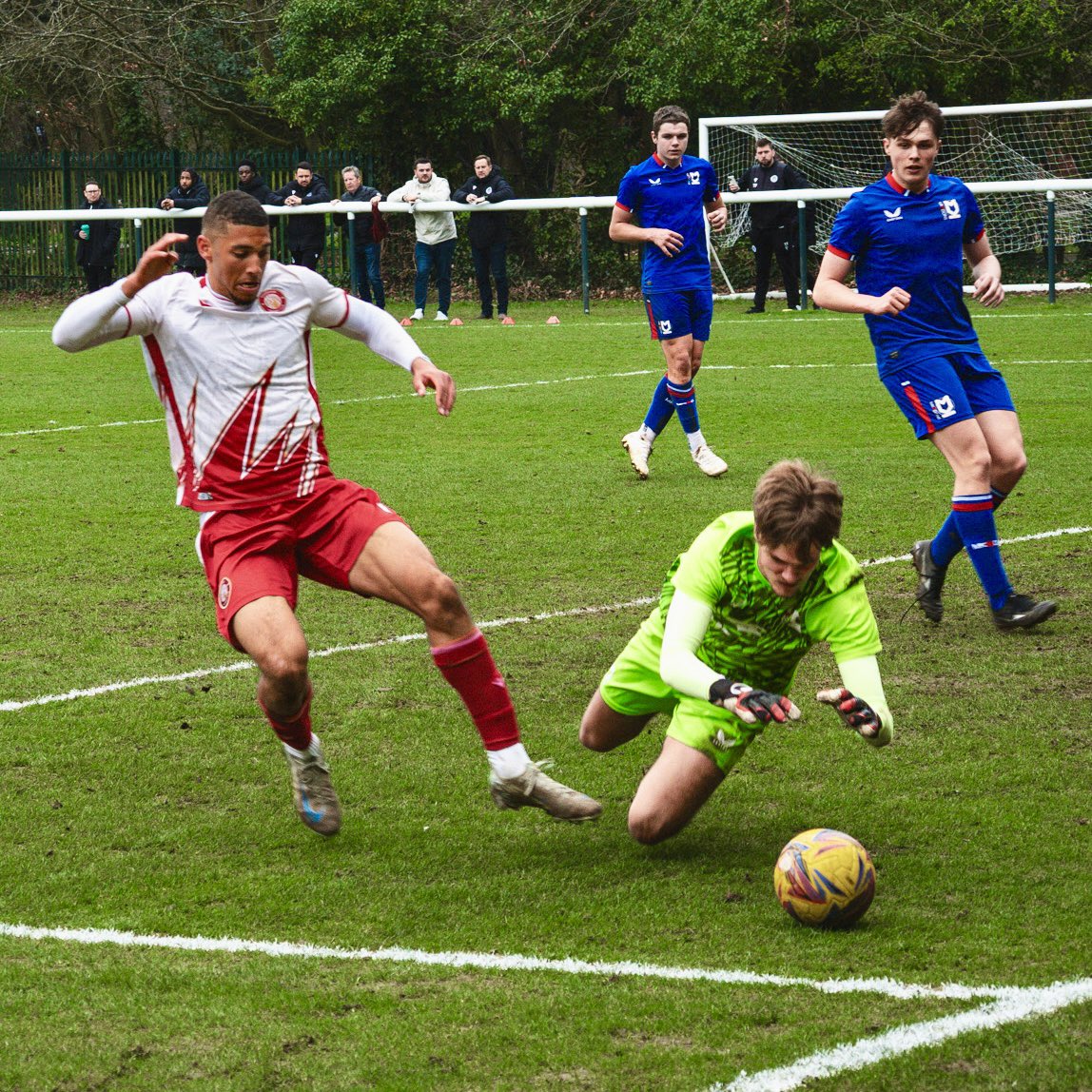 Stevenage FC 🔴⚪ (@stevenagefc) on Twitter photo Our U18s drew 1-1 vs MK Dons at <a href="/SFCSportsHub/">Stevenage FC Sports Hub</a> earlier this afternoon, with Under 14s forward Charlie Brown featuring in the match. 📸 Our U18s drew 1-1 vs MK Dons at <a href="/SFCSportsHub/">Stevenage FC Sports Hub</a> earlier this afternoon, with Under 14s forward Charlie Brown featuring in the match. 📸