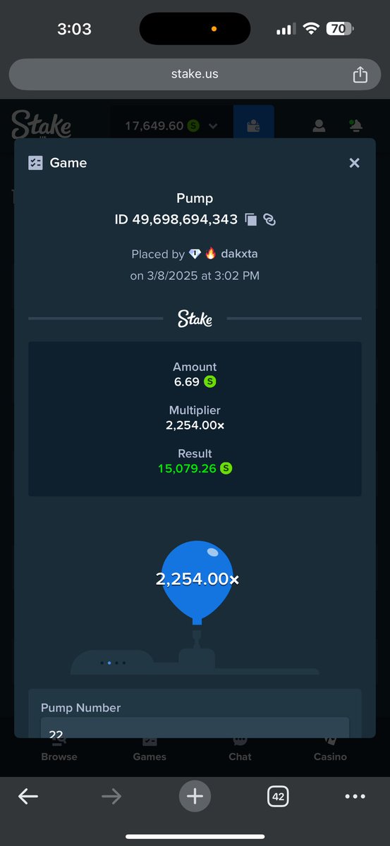 Don’t you know pump it up 🎈

$6.69 ——> $15,079
Pump 2,254x  @stakeusa 

#fyp #stakeus