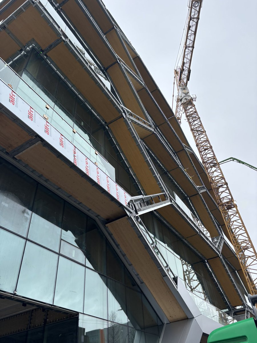 Tim(ber) Gokhman (@timgokhman) on Twitter photo This is one of the coolest mass timber projects in the world - The Hive. Incredibly complex engineering that delivers some unique solutions on this office project. Balconies, big open spans, clean ceilings.
Kudos to <a href="/BentallGreenOak/">BentallGreenOak</a>, Fast+Epp, <a href="/DIALOG/">DIALOG</a> and <a href="/NaturesPath/">Nature's Path Organic</a>. This is one of the coolest mass timber projects in the world - The Hive. Incredibly complex engineering that delivers some unique solutions on this office project. Balconies, big open spans, clean ceilings.
Kudos to <a href="/BentallGreenOak/">BentallGreenOak</a>, Fast+Epp, <a href="/DIALOG/">DIALOG</a> and <a href="/NaturesPath/">Nature's Path Organic</a>.