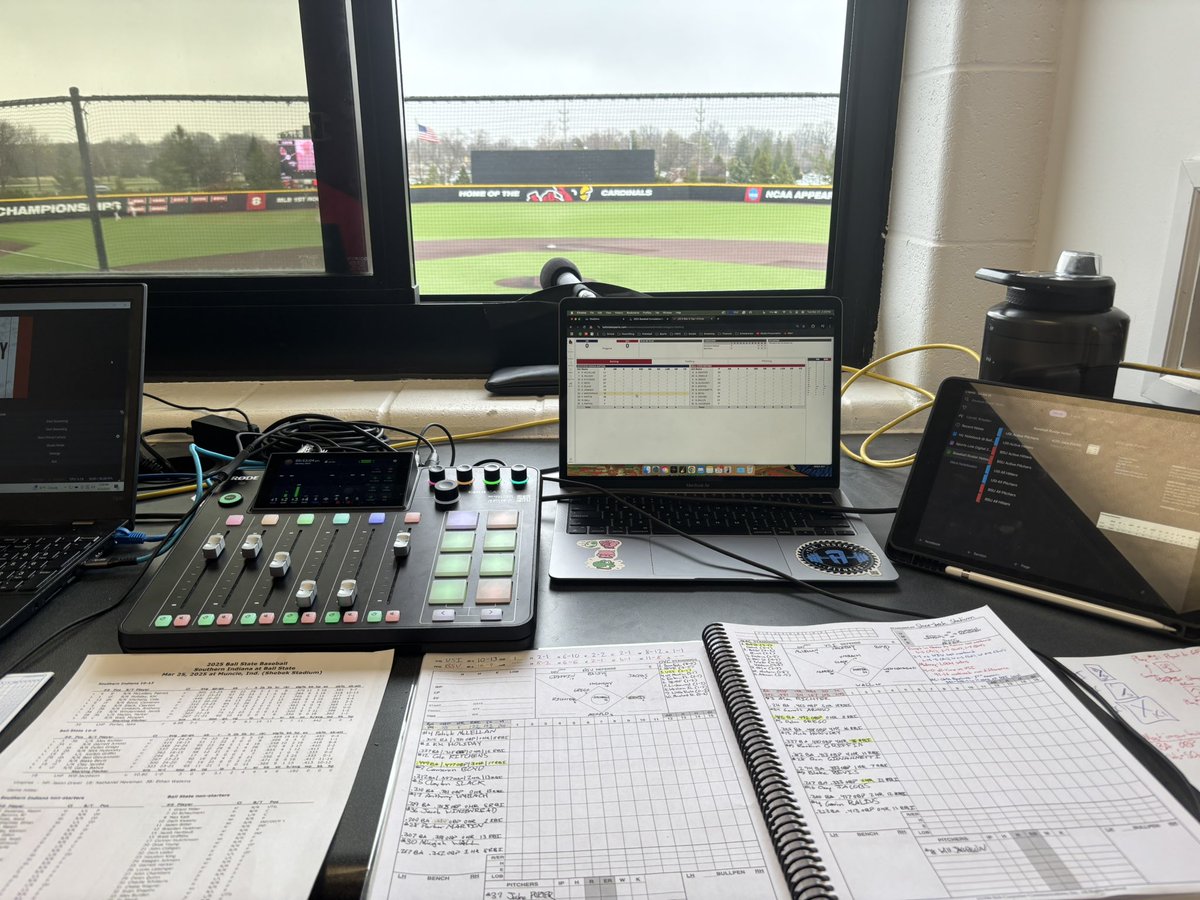 Brayden Carroll (@braydendcarroll) on Twitter photo Some baseball action this afternoon! Ball State hosts Southern Indiana at 3 PM. Splitting play-by-play duties with <a href="/RoenElbert/">Roen Elbert</a> today... catch it <a href="/bsusportslink/">Ball State Sports Link</a>! Some baseball action this afternoon! Ball State hosts Southern Indiana at 3 PM. Splitting play-by-play duties with <a href="/RoenElbert/">Roen Elbert</a> today... catch it <a href="/bsusportslink/">Ball State Sports Link</a>!