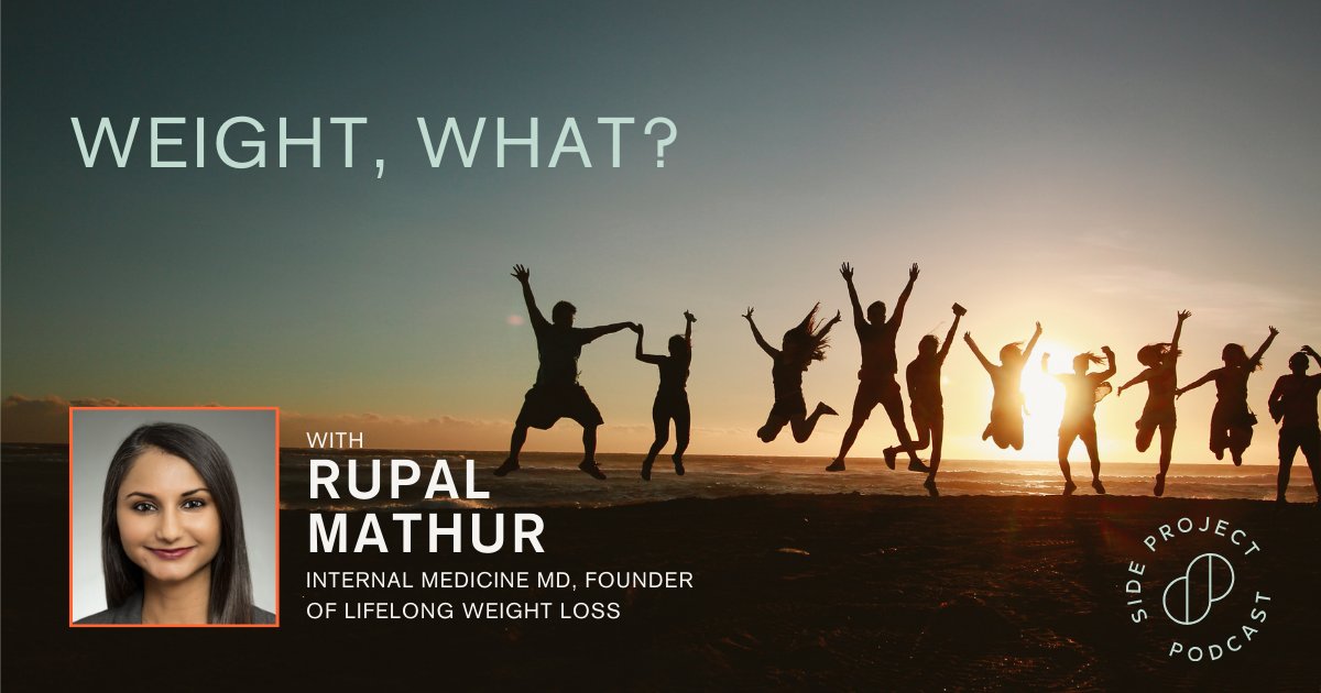 Episode 7! Why is it so challenging to maintain the right weight as we age? Listen as Dr. Rupal Mathur offers her perspectives and tips on everything from Ozempic and supplements to protein and strength training. sideprojecthq.com/podcast/
#podcast #weight #weightloss #middleage
