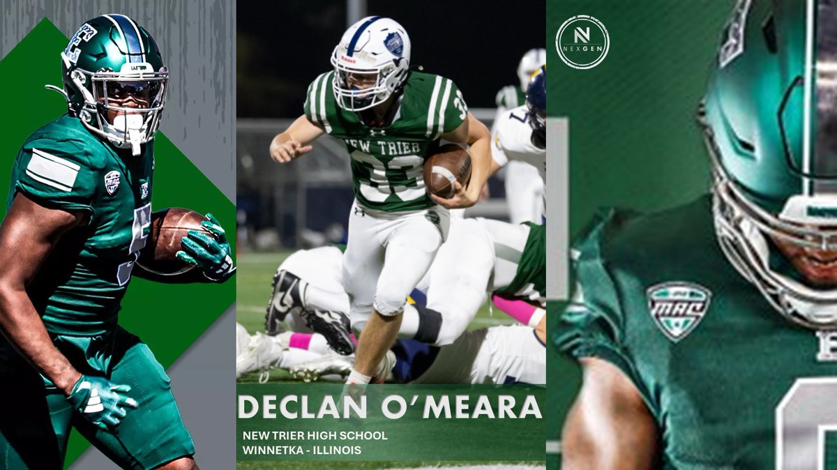 NexGen recruit visit..
📍Eastern Michigan University <a href="/EMUFB/">Eastern Michigan Football</a> <a href="/Coach_Collett/">Jeffrey Collett</a> 
Friday, March 28th
➡️2027 RB/LB Declan O'Meara <a href="/DOmears26383/">Declan_omeara</a> 
New Trier HS <a href="/newtrierfb/">New Trier Football</a> 
Winnetka (IL)
