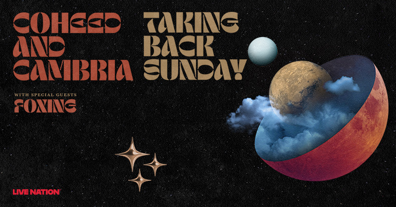 are these upcoming <a href="/Coheed/">Coheed and Cambria</a> tours make believe?! it looks unreal!! 🤯 repost this + tag someone who can go with u for ur chance to win a pair of tix! 🎟️✨emonite.la/coheed 
*giveaway is not valid for morrison, co &amp; woodinville, wa