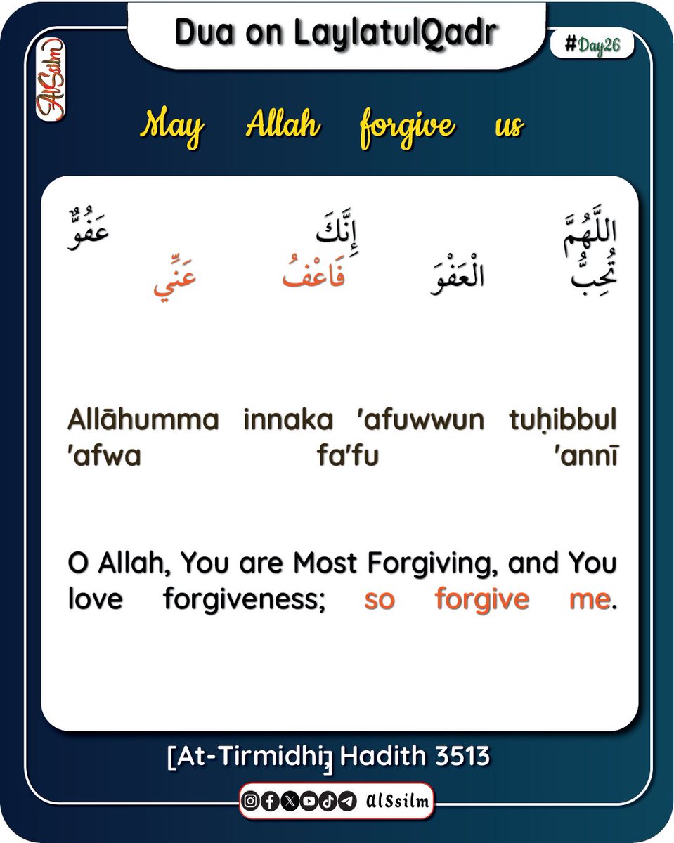 AlSsilm's tweet photo. #Ramadhan #Day #26 #Laylatulqadr #night #of #power https://t.co/nep9svOids