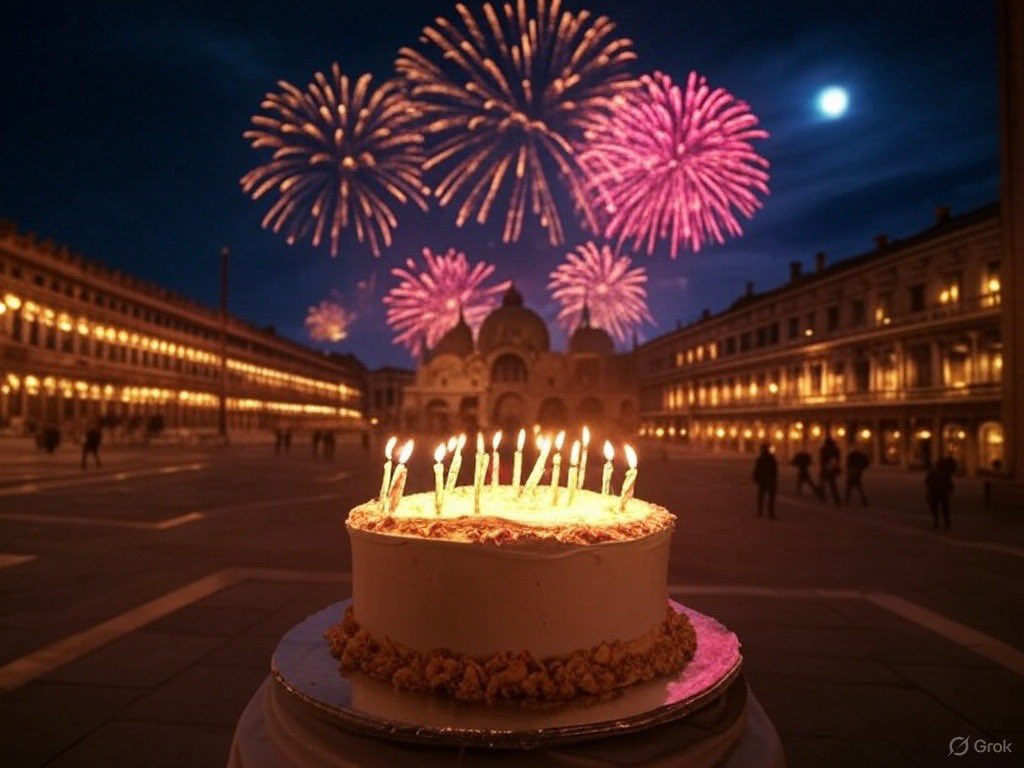 Happy birthday Venice!