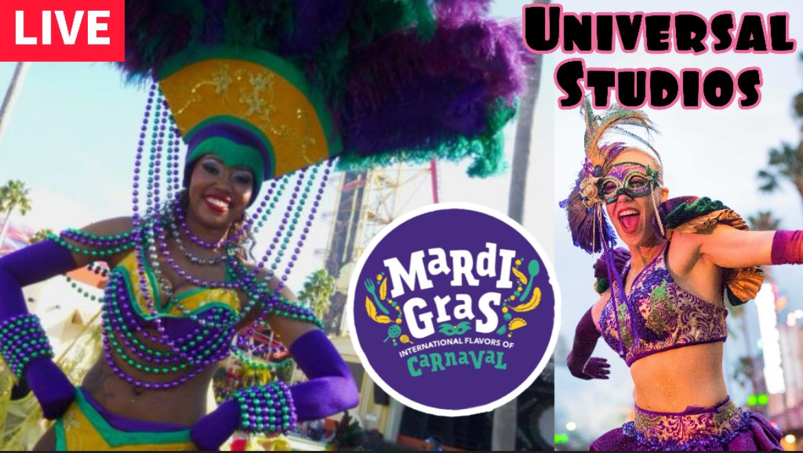 yourWDWguy's tweet photo. Let’s Do This! OH, AND IF YOU ARE AT UNIVERSAL TONIGHT- LOOK FOR ME IN THE MARDI GRAS PARADE!!
🔴LIVE: UNIVERSAL STUDIOS FLORIDA! Mardi Gras! Facts, Food & Festival Fun... https://t.co/Wi2TrBvOVN via @YouTube #universalstudios #universalorlando #universallive #universal #uoap https://t.co/Vp3fQaGfcR