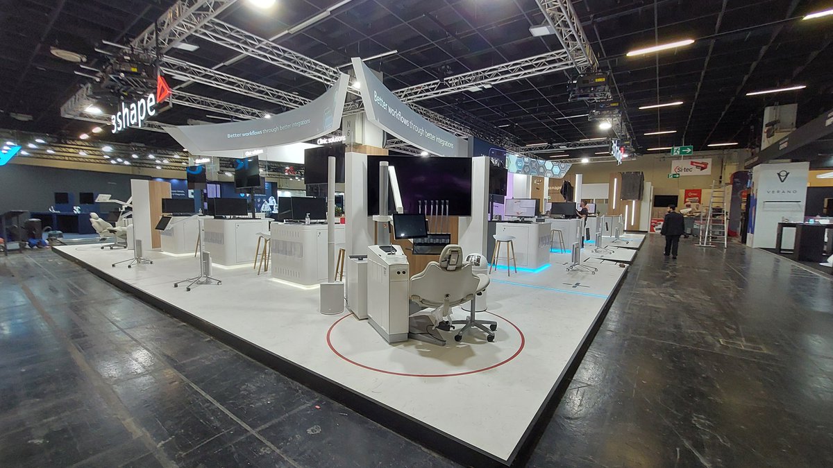 Standhaus's tweet photo. 3Shape @idscologne 2025 https://t.co/Msx9hSyrVT