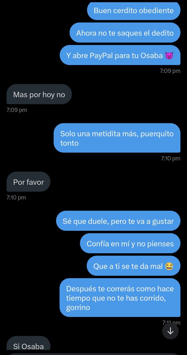 <a href="/SpanishProm/">SpanishMasters</a> <a href="/PromoSpanish/">SpanishAlpha's_RT ( 2 K )</a> <a href="/Subforsubs1/">That Sub</a> <a href="/BDSMPromocion/">BDSM Promo en español</a> <a href="/PromoRTpig/">Promo&RT Pig</a> <a href="/RTBoy_/">RTBoy_</a> El muy puerco estaba gruñendo y mandándome fotos desde el baño de su gimnasio y, aunque no quería mandarme más pasta, seguí insistiendo 🔥😈💸🐷🍑

¿Creéis que lo conseguí?😏

👇🏻Sigue

#findom #cashmaster <a href="/SpanishProm/">SpanishMasters</a> <a href="/PromoSpanish/">SpanishAlpha's_RT ( 2 K )</a> <a href="/Subforsubs1/">That Sub</a> <a href="/BDSMPromocion/">BDSM Promo en español</a> <a href="/PromoRTpig/">Promo&RT Pig</a> <a href="/RTBoy_/">RTBoy_</a>