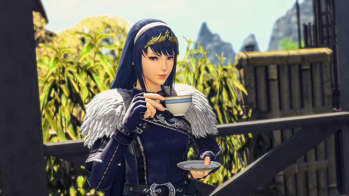 Kei__Tachikawa's tweet photo. A warm up gpose to get back into the swing of it.

#ffxiv #gpose https://t.co/2JS4FaEzWv