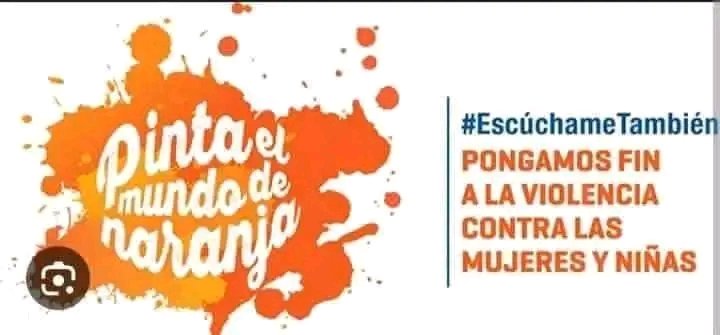 FernandaAl11516's tweet image. !Campaña Naranja ÚNETE!
El 25 de cada mes se conmemora el Día Naranja, un día para actuar, generar conciencia y prevenir la violencia contra mujeres y niñas. #Unete
#NoALaViolencia