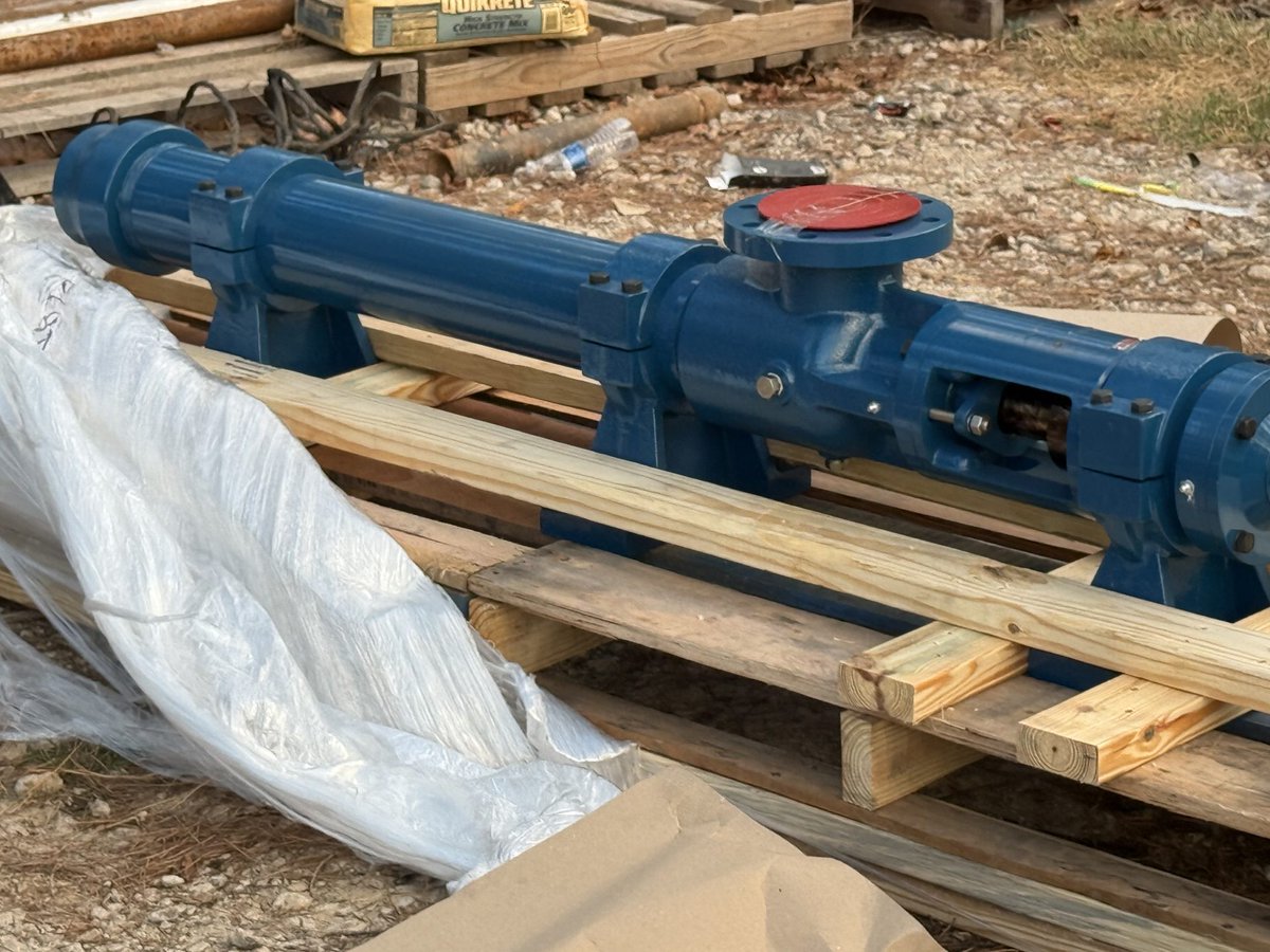 Moyno Pumps for the Water Well Drilling 3L6, 3L8, 3L10