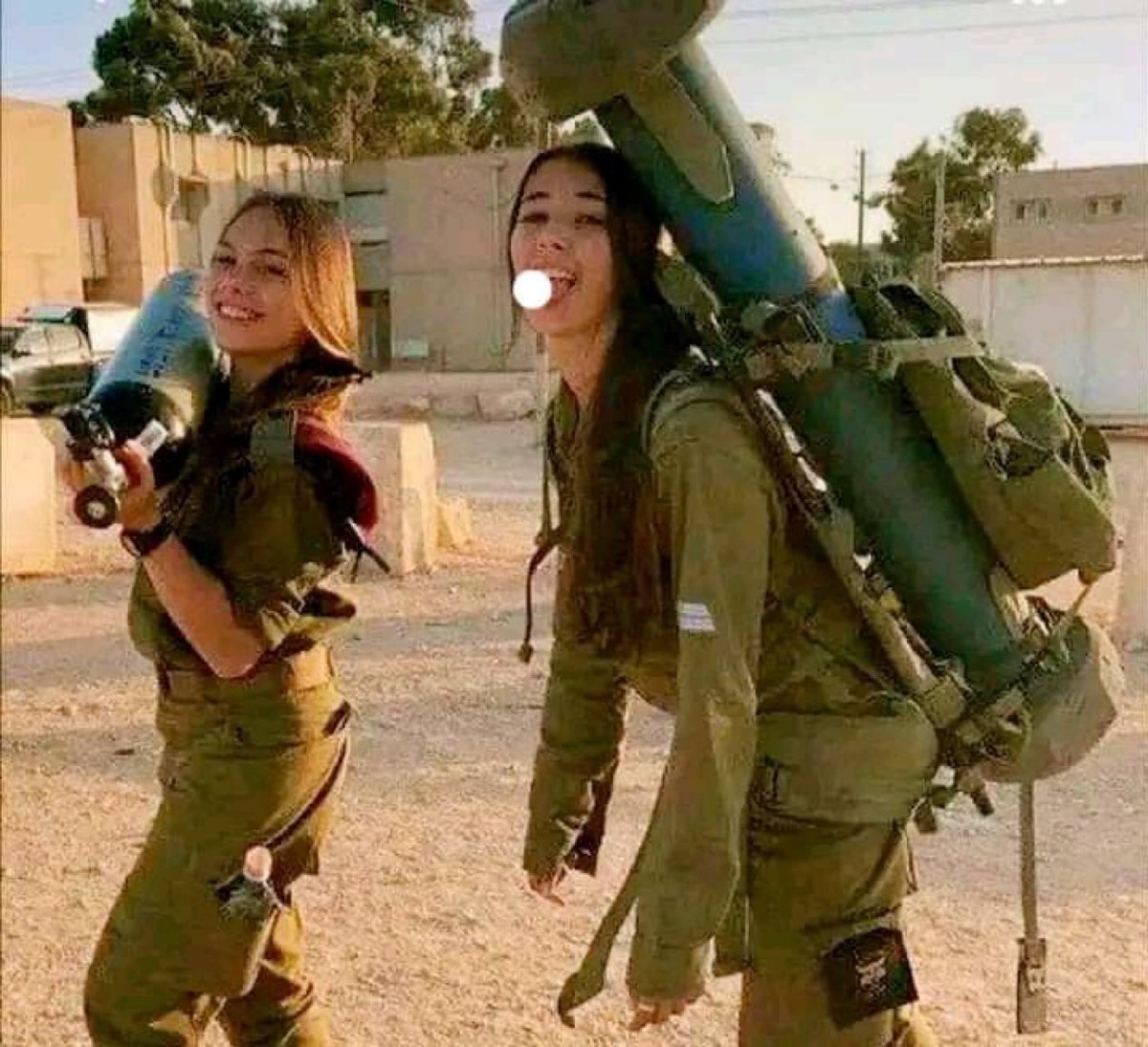 😱🔴 Scandal Alert 
The Ukrainian recruits “Sevar and Rania” abandoned their country to the Russians and came to fight the children of #Gaza with the Israeli army. Their reward? They were raped by 7 soldiers from the Maglan brigade for 12 days until Olga suffered severe tearing