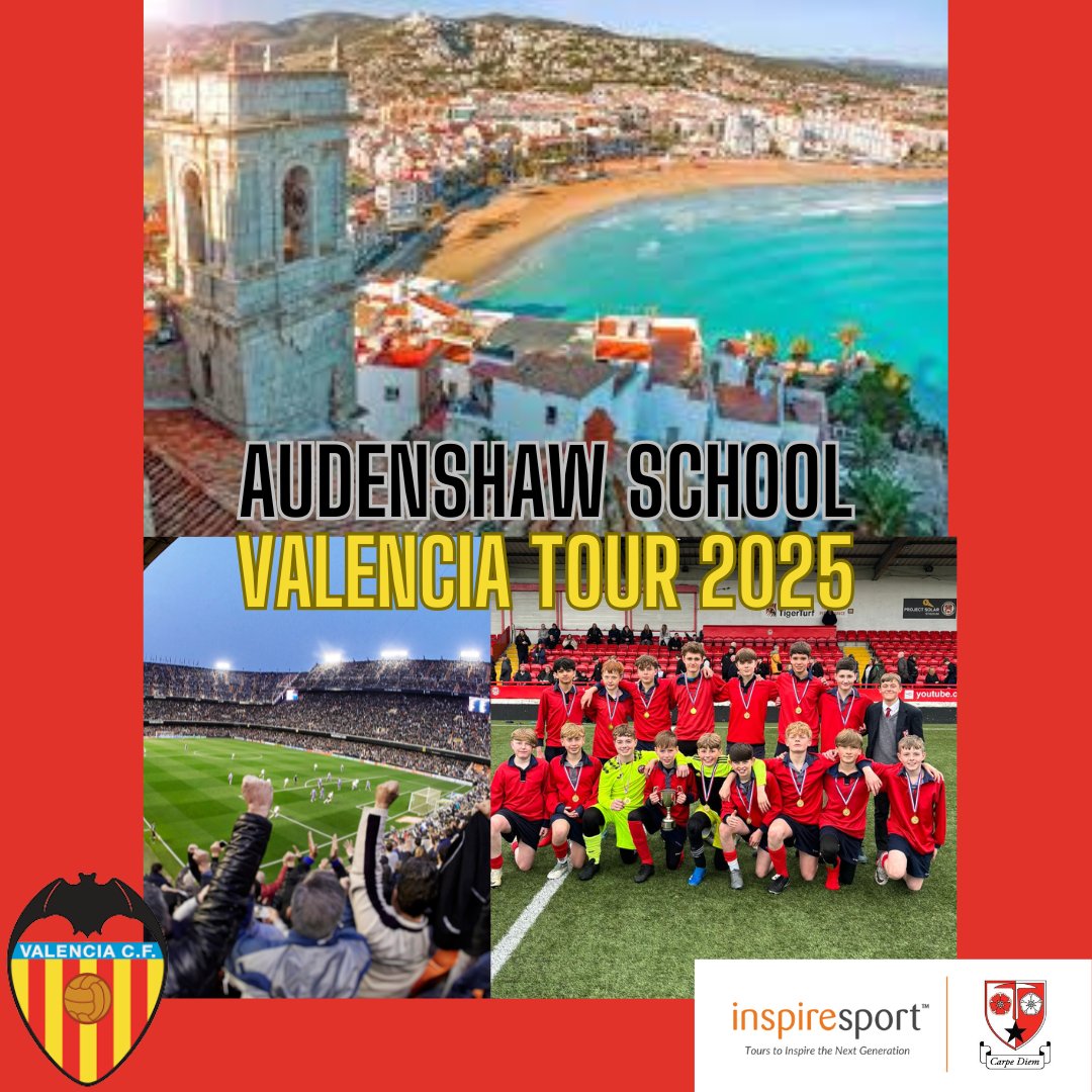 Just over a week to wait 🇪🇸⚽

Thanks to the parents who came to our final tour meeting this evening. The PowerPoint from Mr Leach's presentation will be sent to you tomorrow with all of the information shared.

✈️🇪🇸