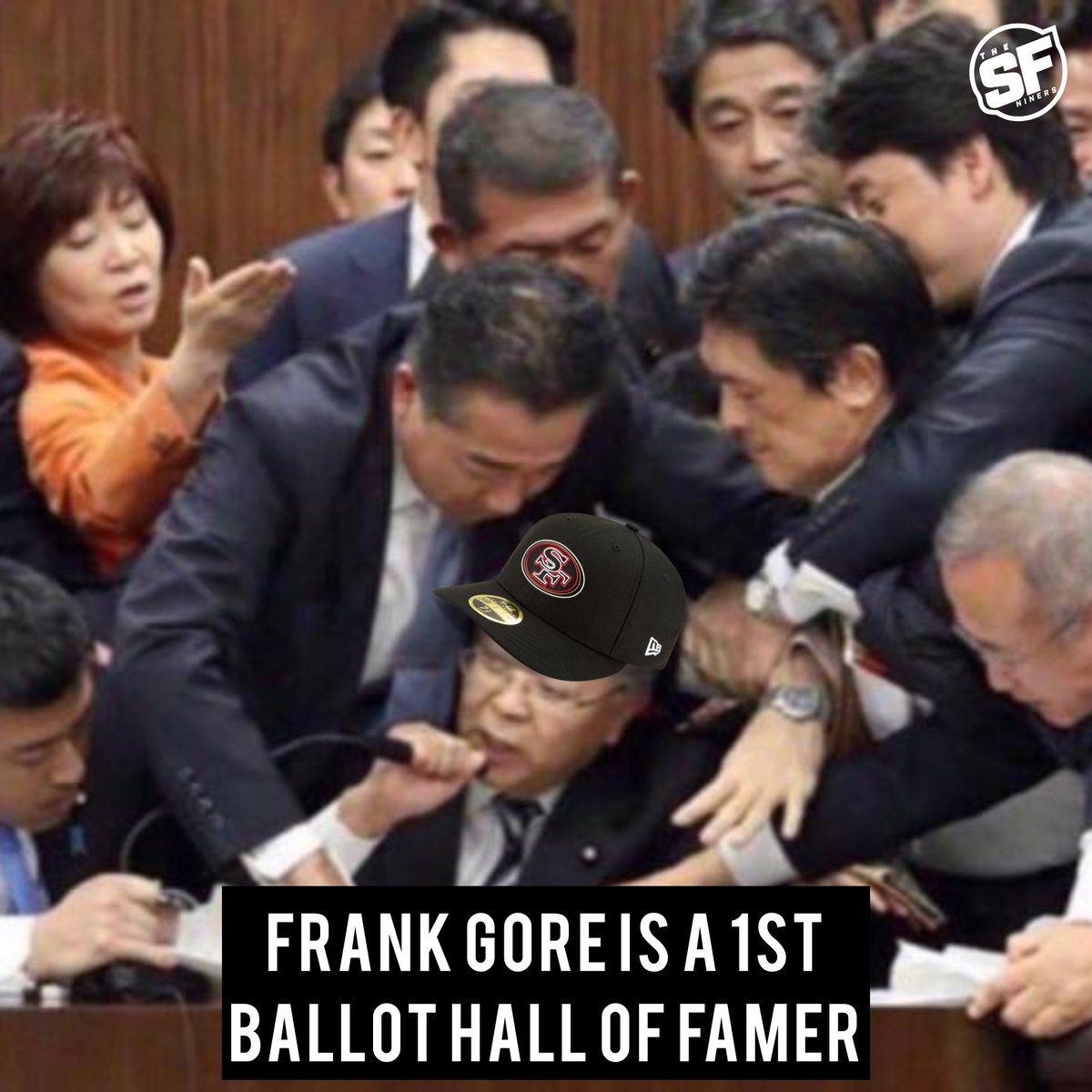 True or false:

Frank Gore is a 1st ballot Hall of Famer?