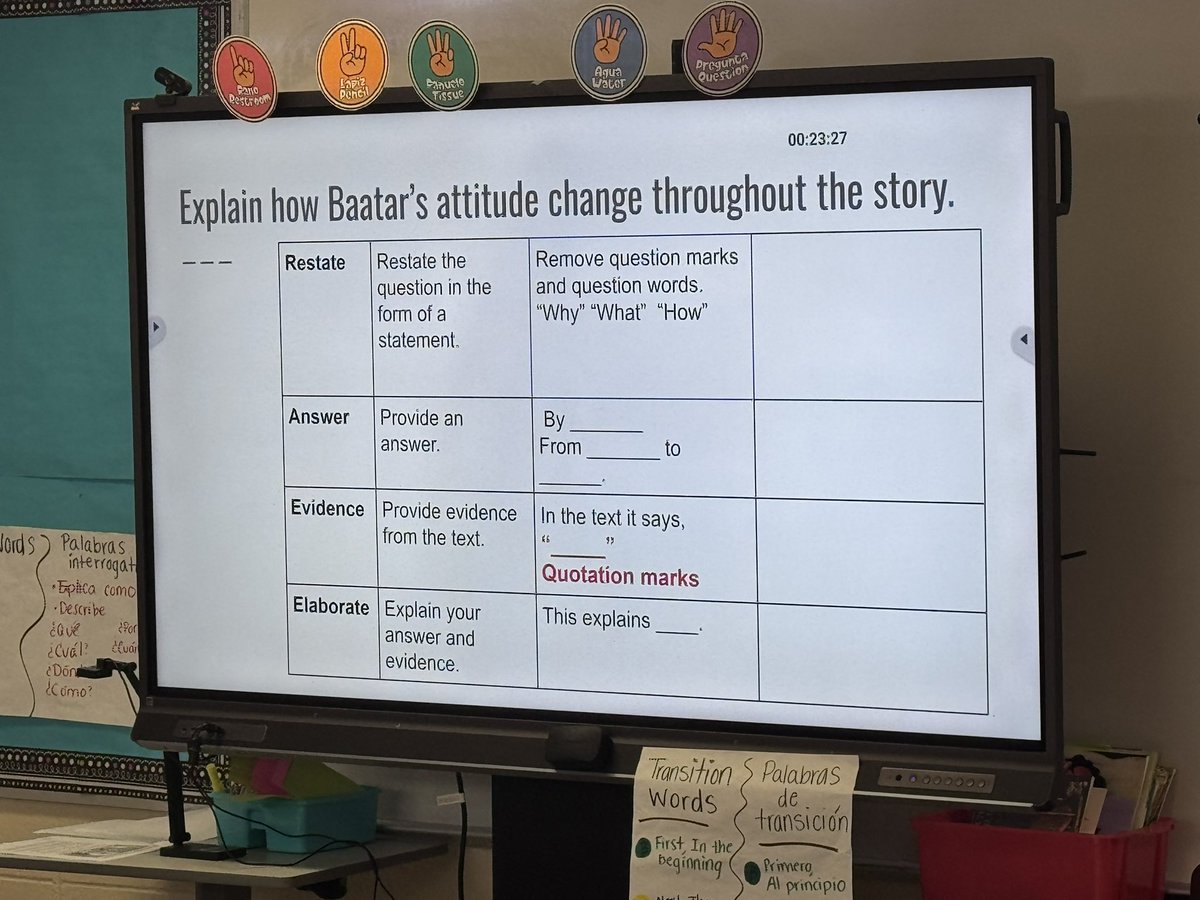 Danya Martinez, M. Ed (@danyamartinez15) on Twitter photo Effective scaffolding through the implementation of an adapted RACE writing framework for our scholars ✍️
👏 Way to go Mrs. Cornejo <a href="/CarawayES_AISD/">Caraway Elementary</a>
Thank you for your support <a href="/MrCarmona2016/">German Carmona</a>
#AldineImpact
<a href="/SADubberke/">Scott Dubberke</a> <a href="/delgadong94/">Altagracia H Delgado</a> <a href="/BSLewis91/">Breanna Lewis, M.Ed.</a> <a href="/MsColeman07/">Desireé Coleman</a> <a href="/GomezTempleton/">Mrs. Gómez-Templeton</a> Effective scaffolding through the implementation of an adapted RACE writing framework for our scholars ✍️
👏 Way to go Mrs. Cornejo <a href="/CarawayES_AISD/">Caraway Elementary</a>
Thank you for your support <a href="/MrCarmona2016/">German Carmona</a>
#AldineImpact
<a href="/SADubberke/">Scott Dubberke</a> <a href="/delgadong94/">Altagracia H Delgado</a> <a href="/BSLewis91/">Breanna Lewis, M.Ed.</a> <a href="/MsColeman07/">Desireé Coleman</a> <a href="/GomezTempleton/">Mrs. Gómez-Templeton</a>