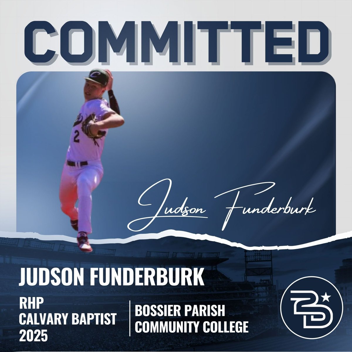 2D Sports Louisiana (@2dsportsla) on Twitter photo ๐ COMMITTED ๐
Congrats to Southeast Cup Alumni <a href="/JudsonFunderbu2/">Judson Funderburk</a> on his commitment to <a href="/BPCC_BASEBALL/">BPCC BASEBALL</a> ๐ COMMITTED ๐
Congrats to Southeast Cup Alumni <a href="/JudsonFunderbu2/">Judson Funderburk</a> on his commitment to <a href="/BPCC_BASEBALL/">BPCC BASEBALL</a>