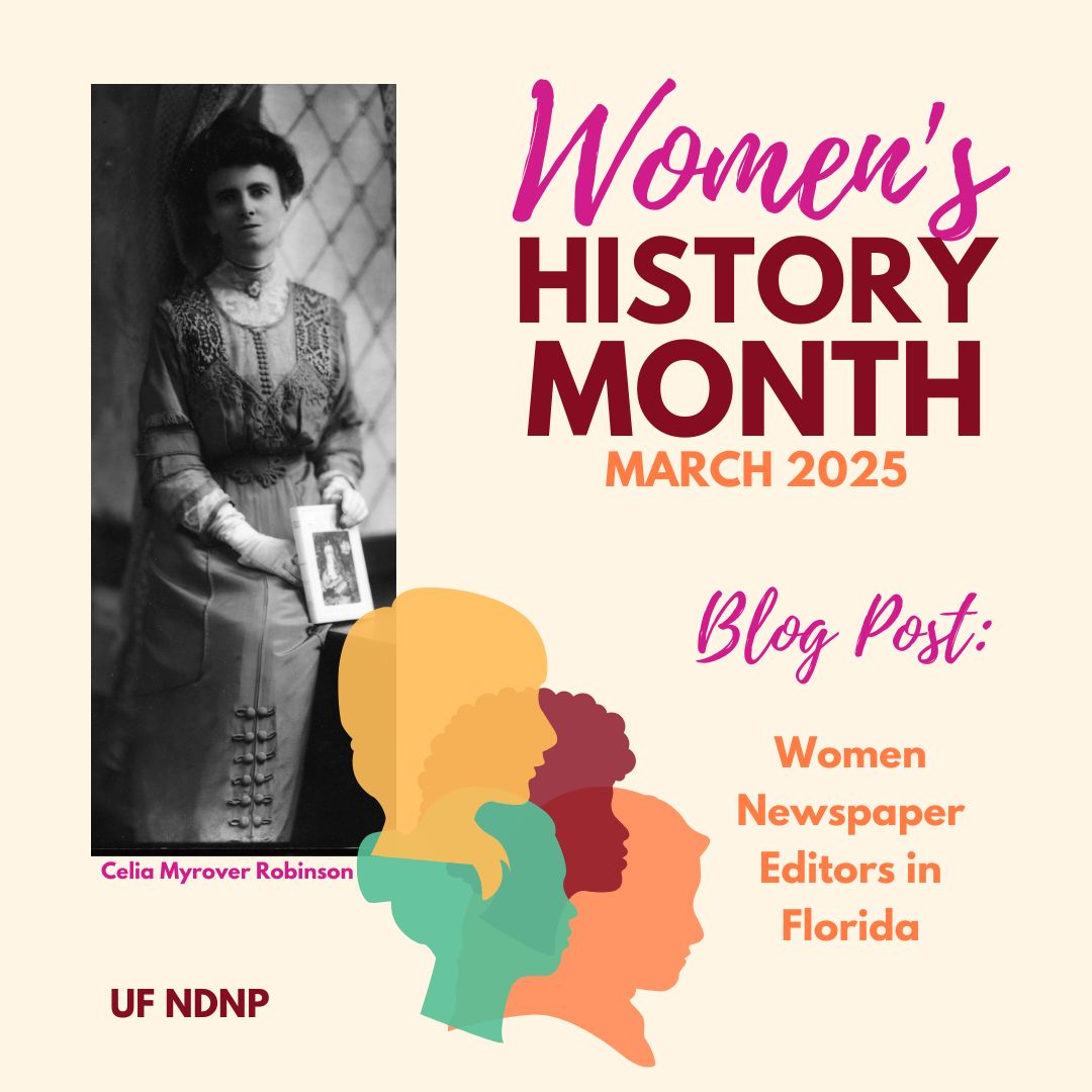 We continue our #WomensHistoryMonth coverage with research on the lives of four women #editors of who brought their viewpoints to the Pensacola Journal’s women’s section between September 1905 and December 1914.
Source: bit.ly/WomenEditorsFL
#VintageNewspapers #WomenEditors