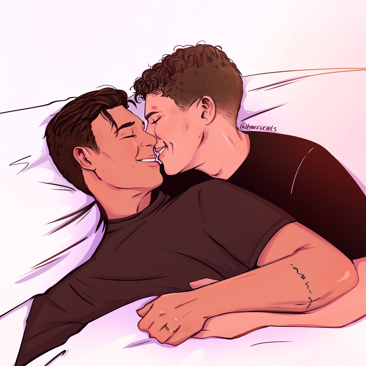 harrirats's tweet image. completely &amp;amp; utterly besotted with each other 🫶

#911fanart #buddie