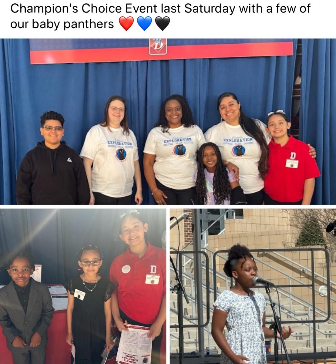 We had a great turn out this past Saturday for our Champions Choice event. 
#MakeYourMark🔴🐾🔵